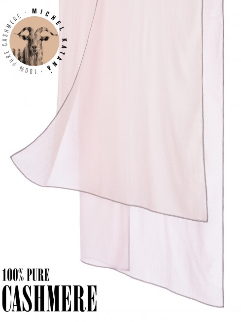 Палантин Унисекс Jq.CASH40_24-JAQUARD-1/ROS